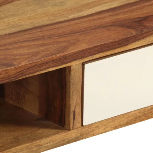  tömör akácfából dohányzóasztal 110 x 50 x 35 cm
