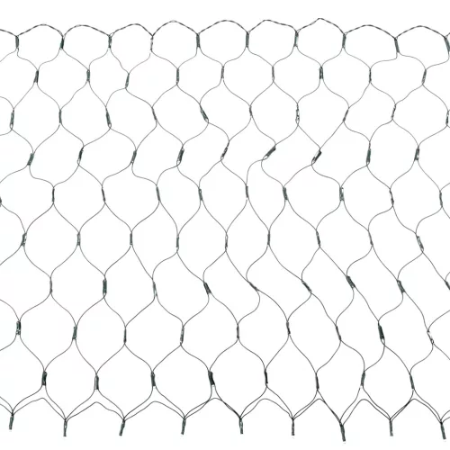  Led Háló Sötétzöld