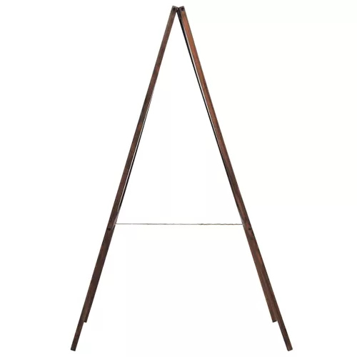  szabadon álló kétoldalas cédrusfa iskolatábla 40 x 60 cm