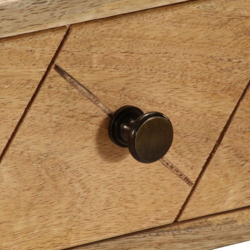  tömör mangófa fiókos íróasztal 110 x 50 x 76 cm