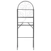  fekete WC feletti tárolóállvány 60 x 33 x 174 cm