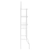  fehér WC feletti tárolóállvány 60 x 33 x 174 cm