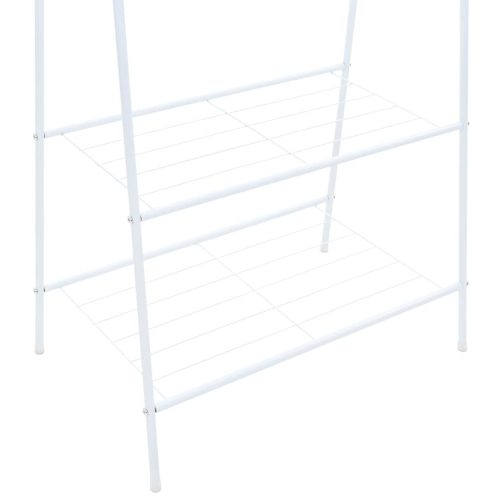  fehér ruhatartó állvány 59 x 35 x 150 cm