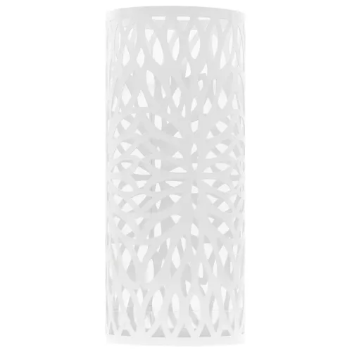  fehér acél esernyőtartó levélmintával 