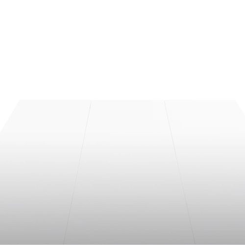  magasfényű fehér étkezőasztal 179 x 89 x 81 cm