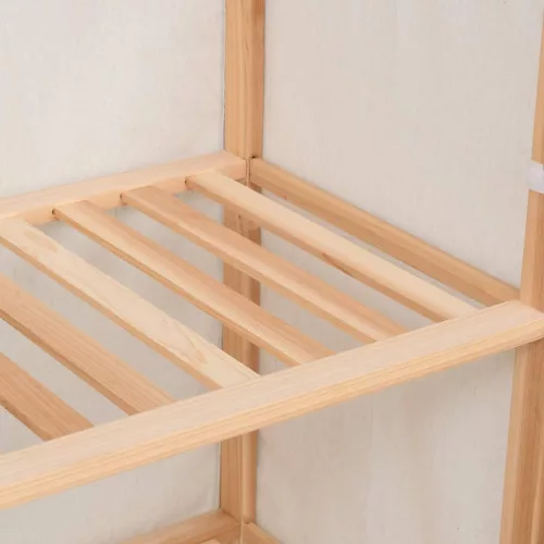  3-szintes ruhásszekrény 79 x 40 x 170 cm