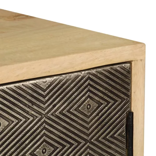  tömör mangófa tálalószekrény 120 x 30 x 75 cm