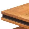  tömör akácfa dohányzóasztal 100 x 45 x 33 cm