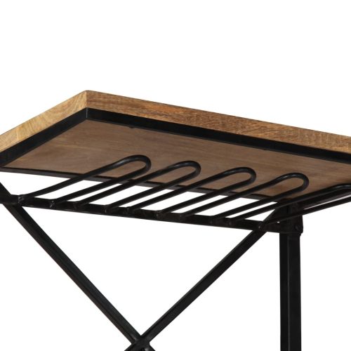  tömör mangófa traktor borszekrény 49 x 31 x 172 cm