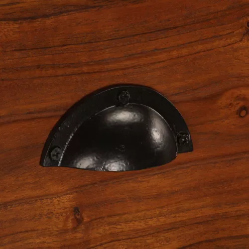  tömör akácfa tálalószekrény 115 x 35 x 86 cm