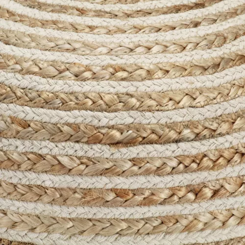  kézzel készült juta puff 40 x 45 cm