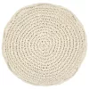  kézzel készült makramé pamut puff 45 x 30 cm