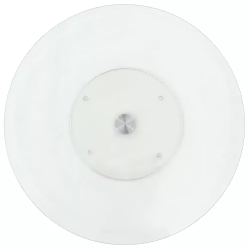  átlátszó edzett üveg forgó tálalótálca 60 cm