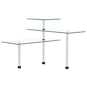  3 szintes edzett üveg konyhai sarokpolc