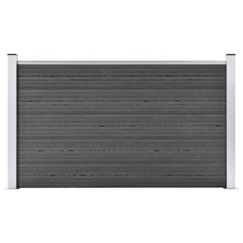 VID fekete WPC kerítéspanel 180 x 105 cm