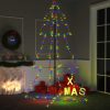 VID 240 LED-es beltéri/kültéri kúp alakú karácsonyfa 118 x 180 cm - színes