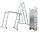 EPT 4,6M multifunkciós alumínium létra + dobogó