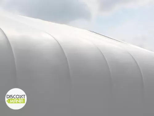 TP Everest 12x20mx1 4,2m oldalmagas ponyvacsarnok nehezen éghető PRIMEtex 2300 ponyvával, fehér