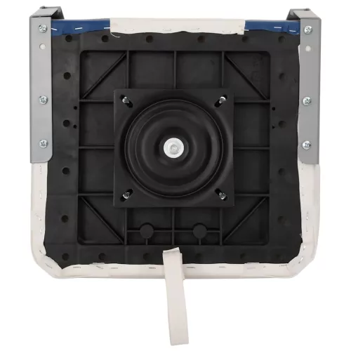  összecsukható hajóülés 2 készlet kék-fehér párnával