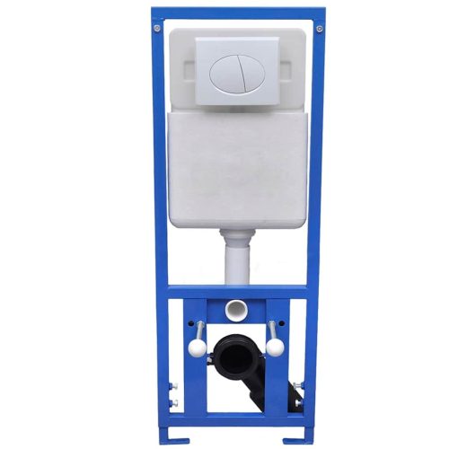  Falra szerelhető fekete kerámia WC rejtett öblítőtartállyal