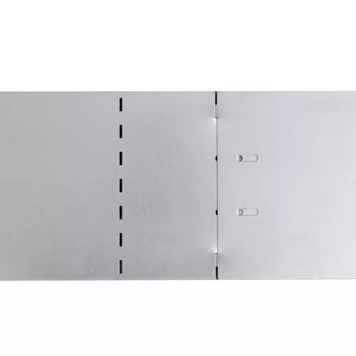  10 db galvanizált acél gyepkerítés 100 x 20 cm