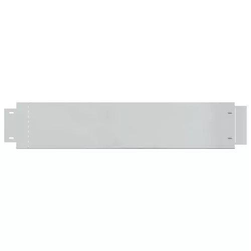  15 db galvanizált acél gyepkerítés 100 x 20 cm