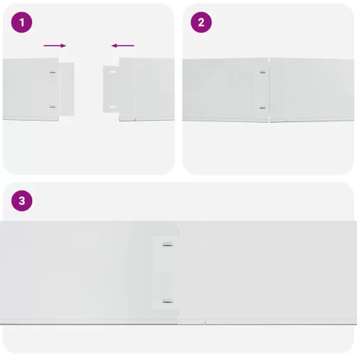  15 db galvanizált acél gyepkerítés 100 x 20 cm