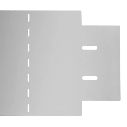  20 db galvanizált acél gyepkerítés 100 x 20 cm