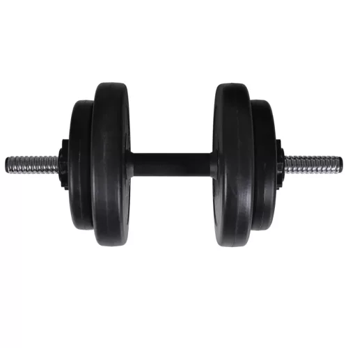 edzőpad egykezes és kétkezes súlyzókészlettel 60,5 kg