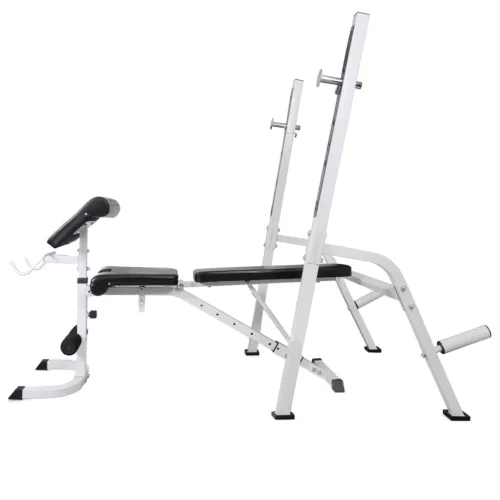  edzőpad állvánnyal / egykezes és kétkezes súlyzószettel 60,5 kg