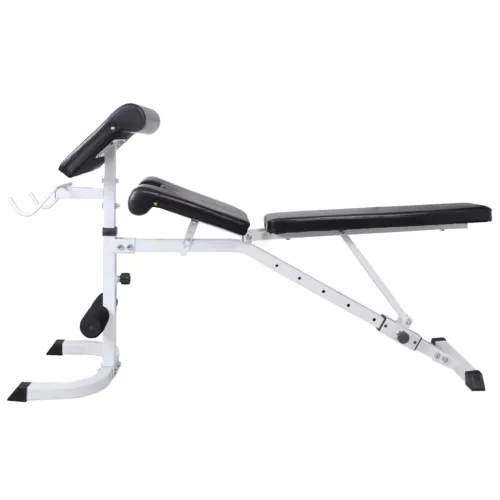  edzőpad állvánnyal / egykezes és kétkezes súlyzószettel 60,5 kg
