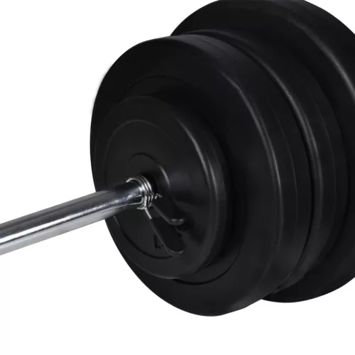  edzőpad állvánnyal / egykezes és kétkezes súlyzószettel 60,5 kg