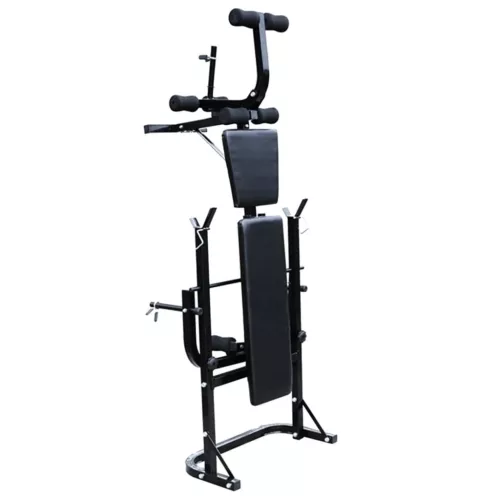  súlyzópad állvánnyal/egykezes és kétkezes súlyzószettel 60,5 kg