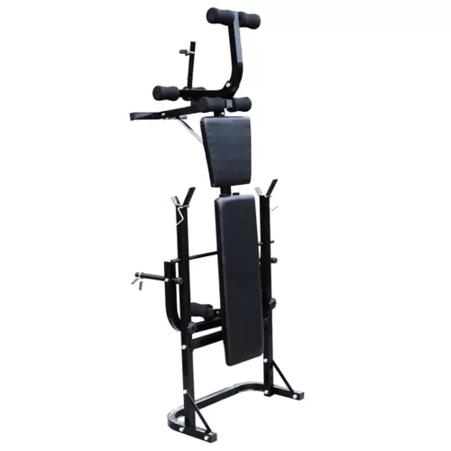  súlyzópad állvánnyal/egykezes és kétkezes súlyzószettel 30,5 kg