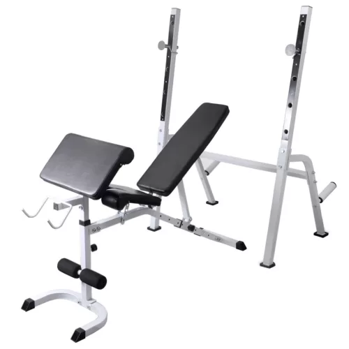  edzőpad állvánnyal, egykezes és kétkezes súlyzószettel 120 kg