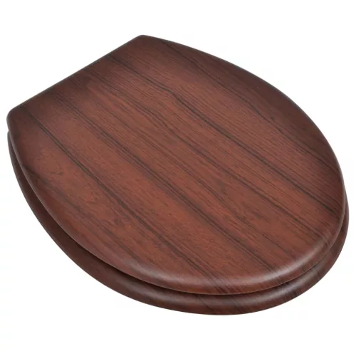  2 db barna MDF WC ülőke