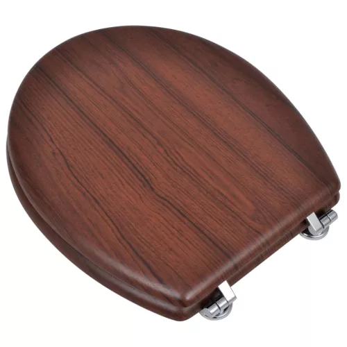  2 db barna MDF WC ülőke