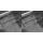  2db lineáris rozsdamentes acél zuhany lefolyó 530 x 140 mm