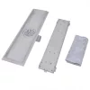  2db lineáris rozsdamentes acél zuhany lefolyó 530 x 140 mm
