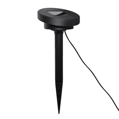  6 db LED kerti gömblámpa cövekkel és napelemmel