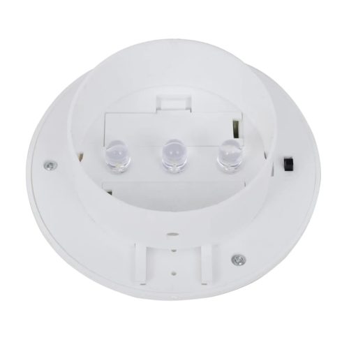  12 darab fehér kültéri napelemes LED kerítéslámpa