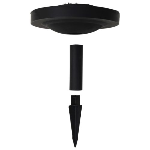  2 db napelemes kültéri LED gömblámpa 50 cm RGB