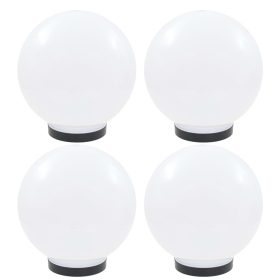  4 db LED gömblámpa 25 cm PMMA 