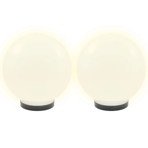  4 db LED gömblámpa 25 cm PMMA 