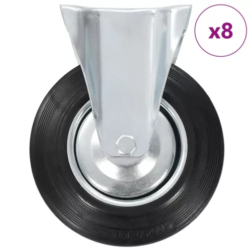 8 darab fix görgő 200 mm