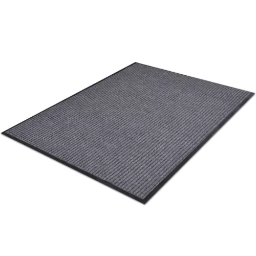  4 db szürke PVC lábtörlő 90 x 60 cm 