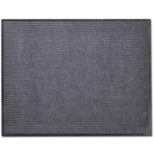  4 db szürke PVC lábtörlő 90 x 60 cm 