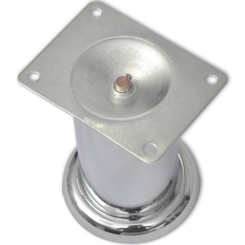  8 db kerek króm kanapéláb 60 mm