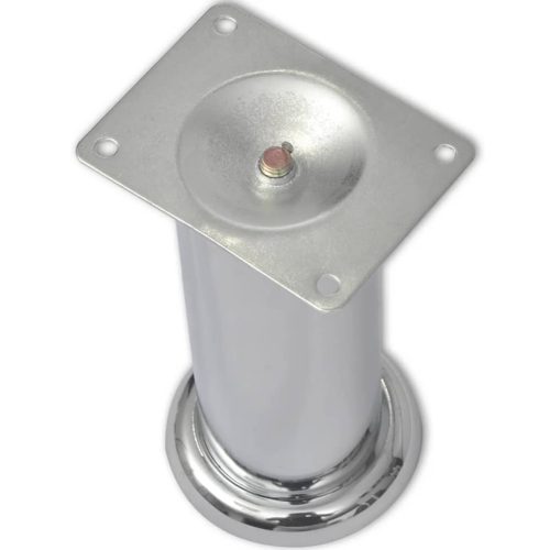  8 darab kerek króm kanapéláb 180 mm