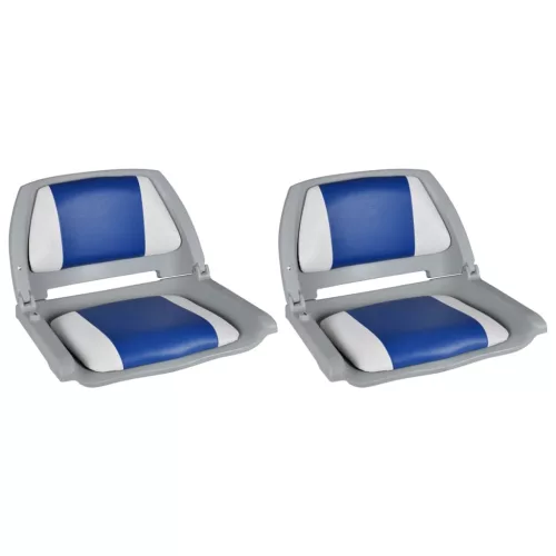  2 db hajóülés lecsukható háttámlával és párnával 41x51x48 cm